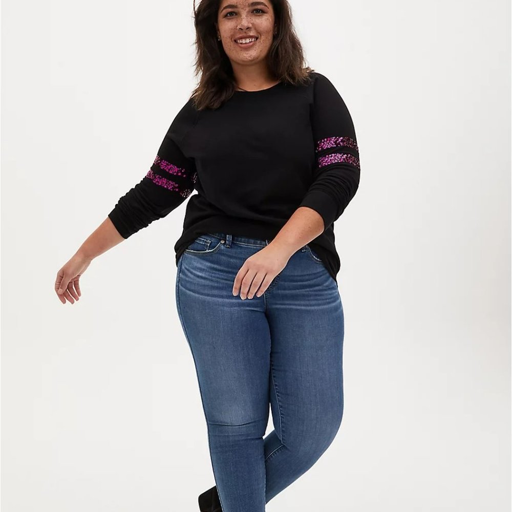 Torrid Sequin Detail Sweater size 3